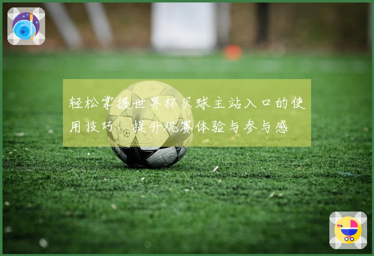 轻松掌握世界杯买球主站入口的使用技巧，提升观赛体验与参与感